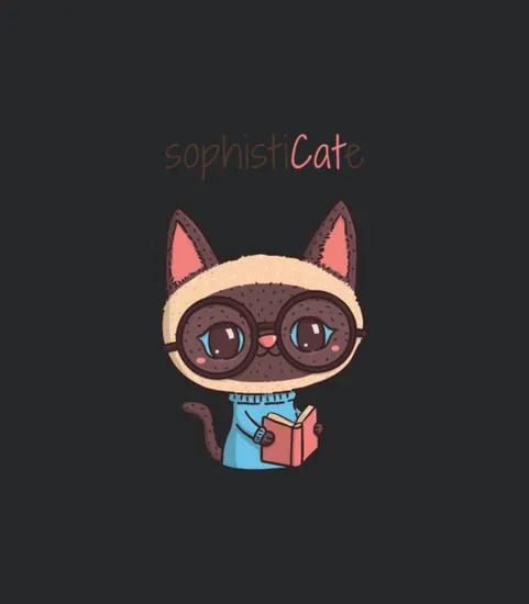 Cute Sophisticate Cat