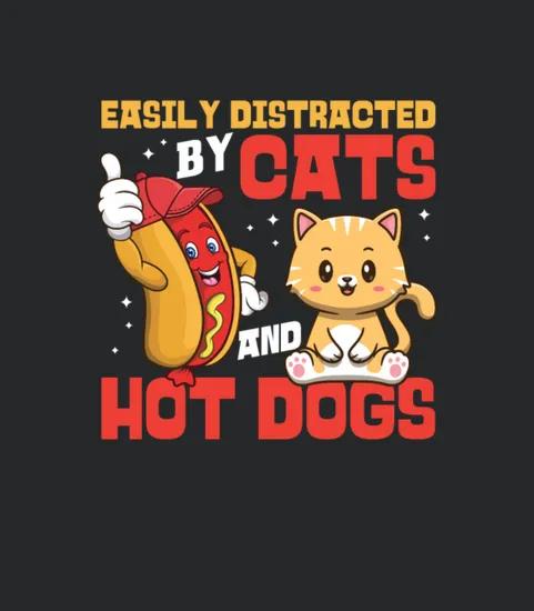 Hot Dog Adult Cat Easily