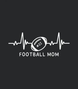 Football Mom Heartbeat