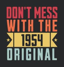 1954 Original Birthday Gift