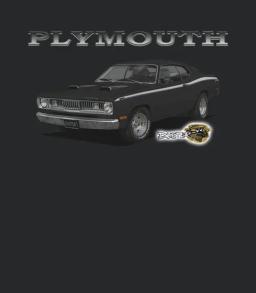 1972 Plymouth Duster Black
