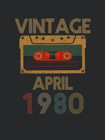 Vintage April 1980