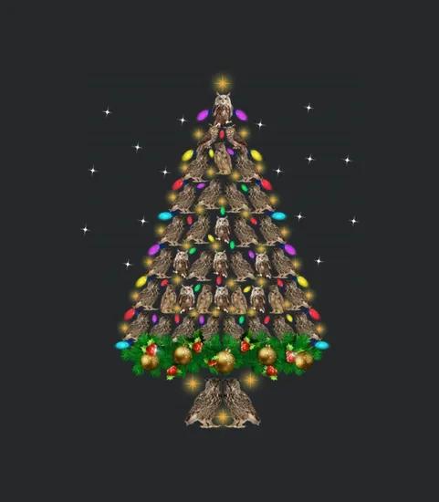 Owls Christmas