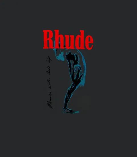 Rhude God Help Me Printed