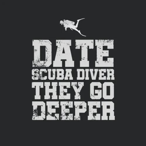 Date Scuba Diver They Go Deeper