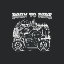 Motorbike Born To Ride