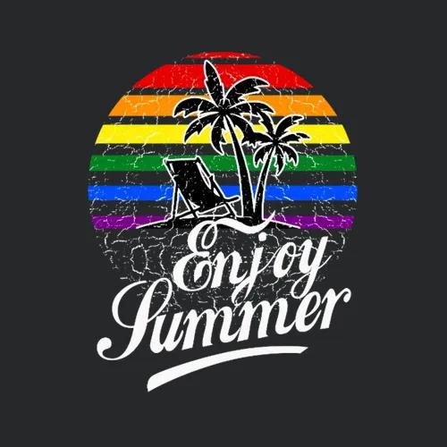 Retro Gay Pride Summer