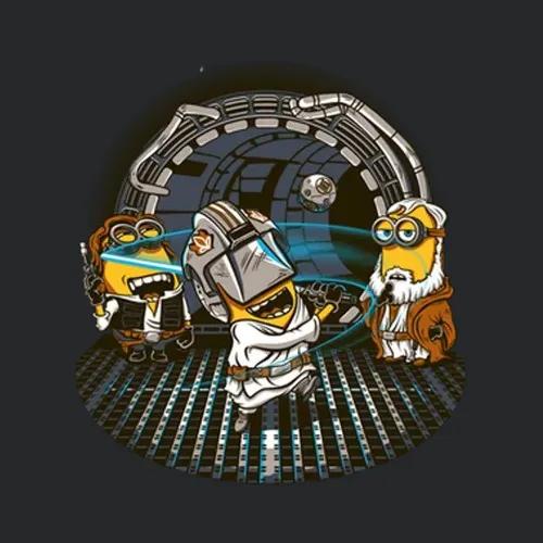 Obi One Minions Star Wars Spaceship