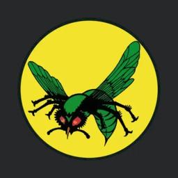The Green Hornet Retro Logo