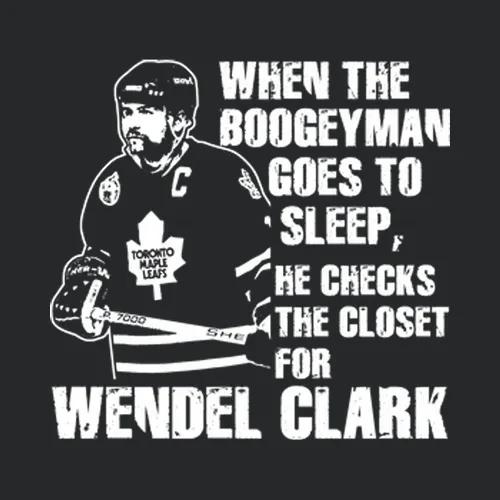 Wendel Clark Boogeyman Leafs Hockey