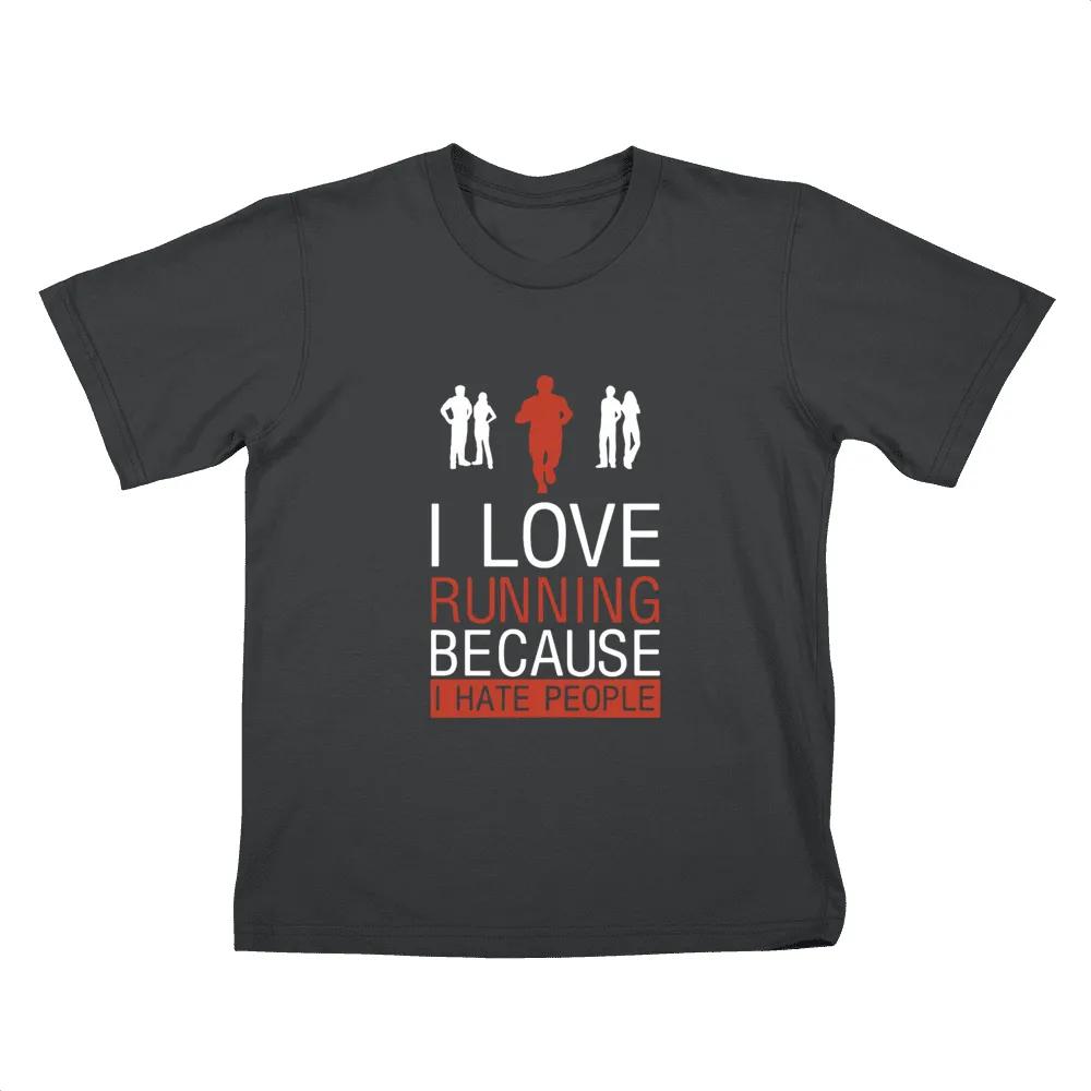 I Love Running Because I Hate People