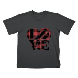 Buffalo Plaid Love Heart