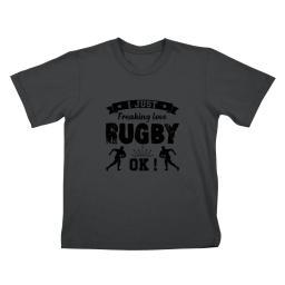 I Just Freaking Love Rugby Shirt
