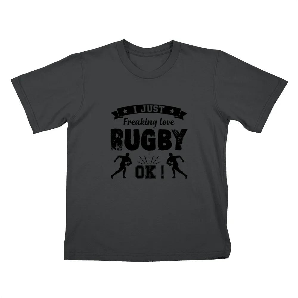 I Just Freaking Love Rugby Shirt