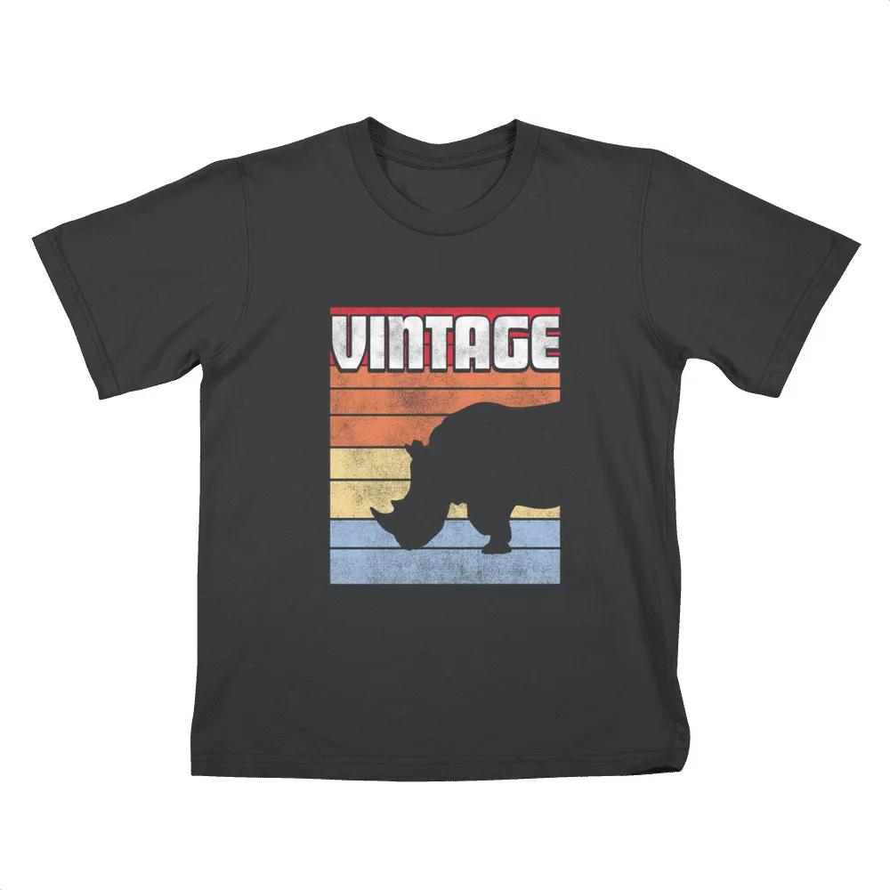Rhino Rhinoceros Style 70s 80s 90s