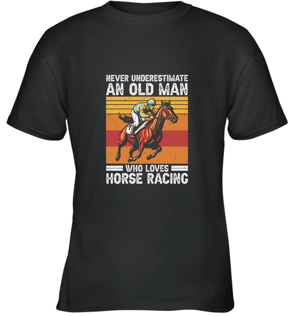 Horse Racing Lover Old Man