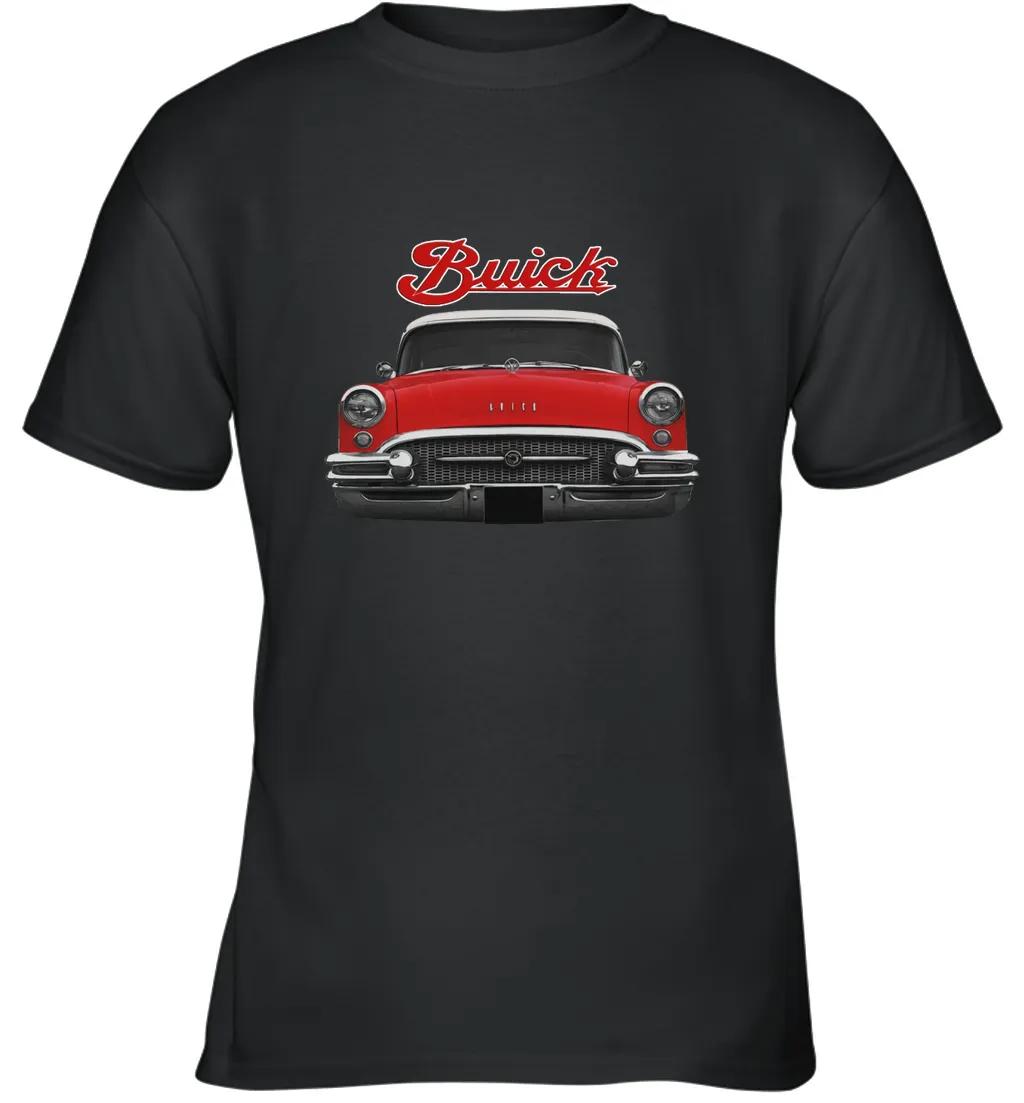 1955 Buick Two Side Red