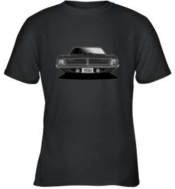1970 Plymouth Cuda Front Black