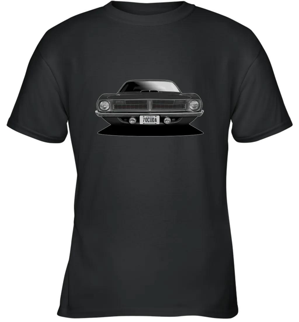 1970 Plymouth Cuda Front Black