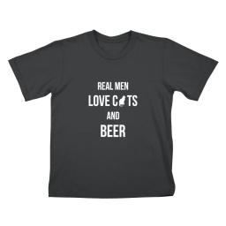 Real Men Love Cats And Beer