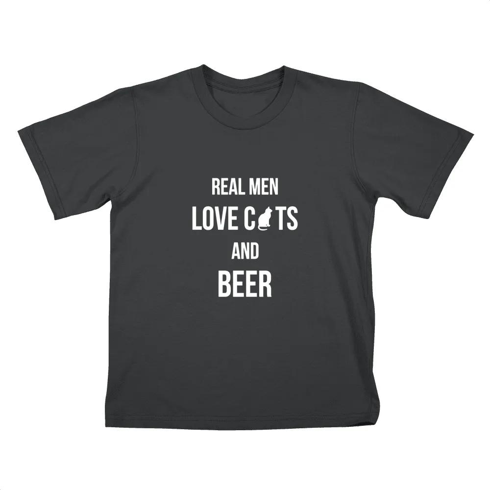 Real Men Love Cats And Beer