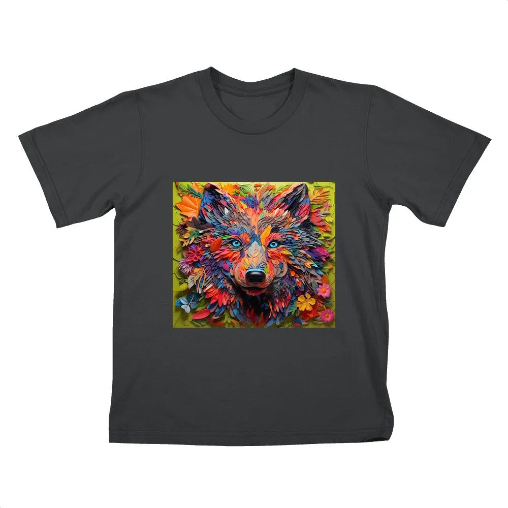 Tumbler 3d Wolf Wrap