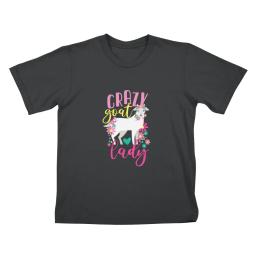 Floral Crazy Goat Lady