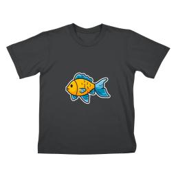 Cute Gold Fish Clipart