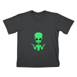 A Green Alien In Doubt