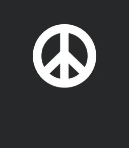 Peace Funny Logo