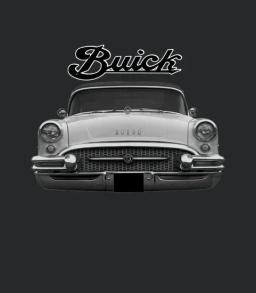 1955 Buick Two Side White