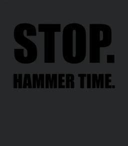 Stop Hammer Time 