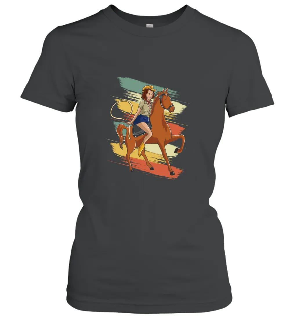 Rodeo Riding For Girls Motif