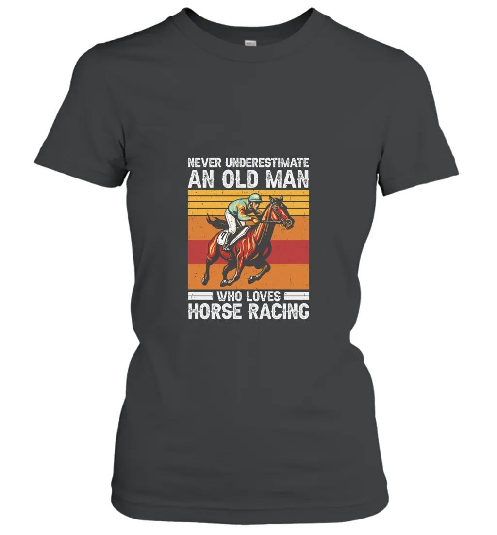 Horse Racing Lover Old Man