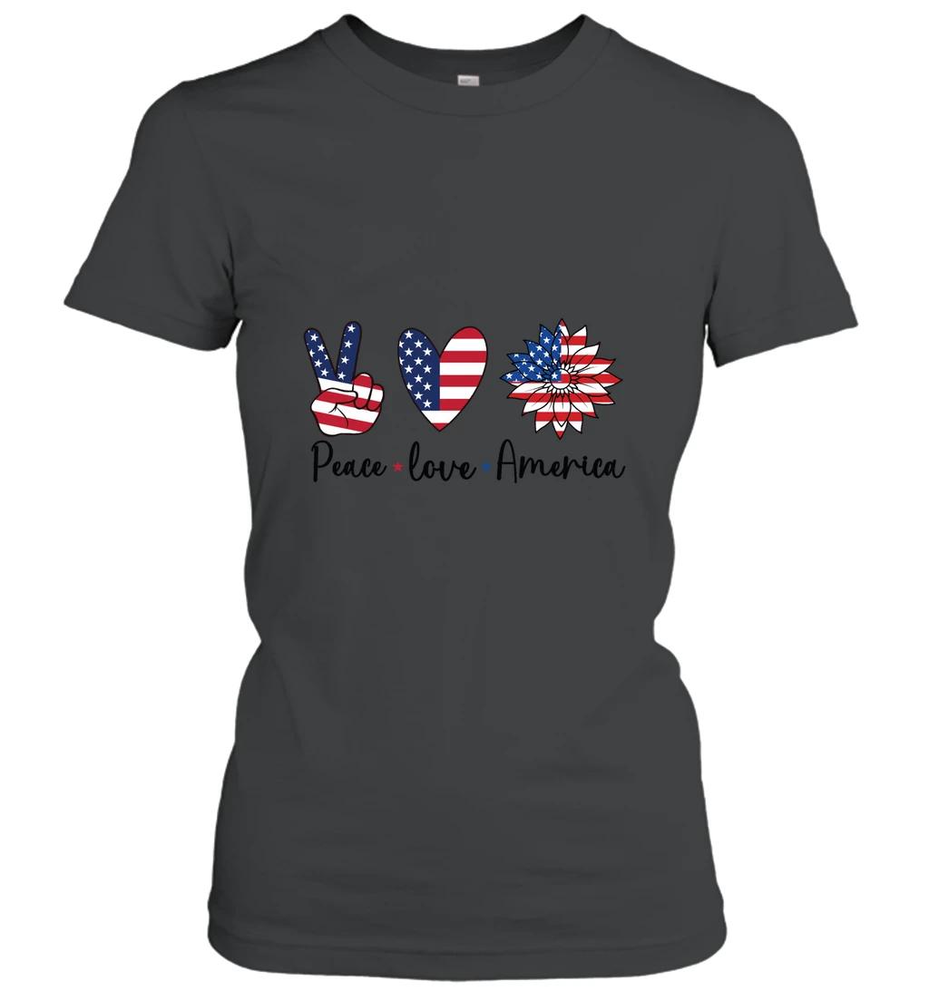 Peace Love America Design
