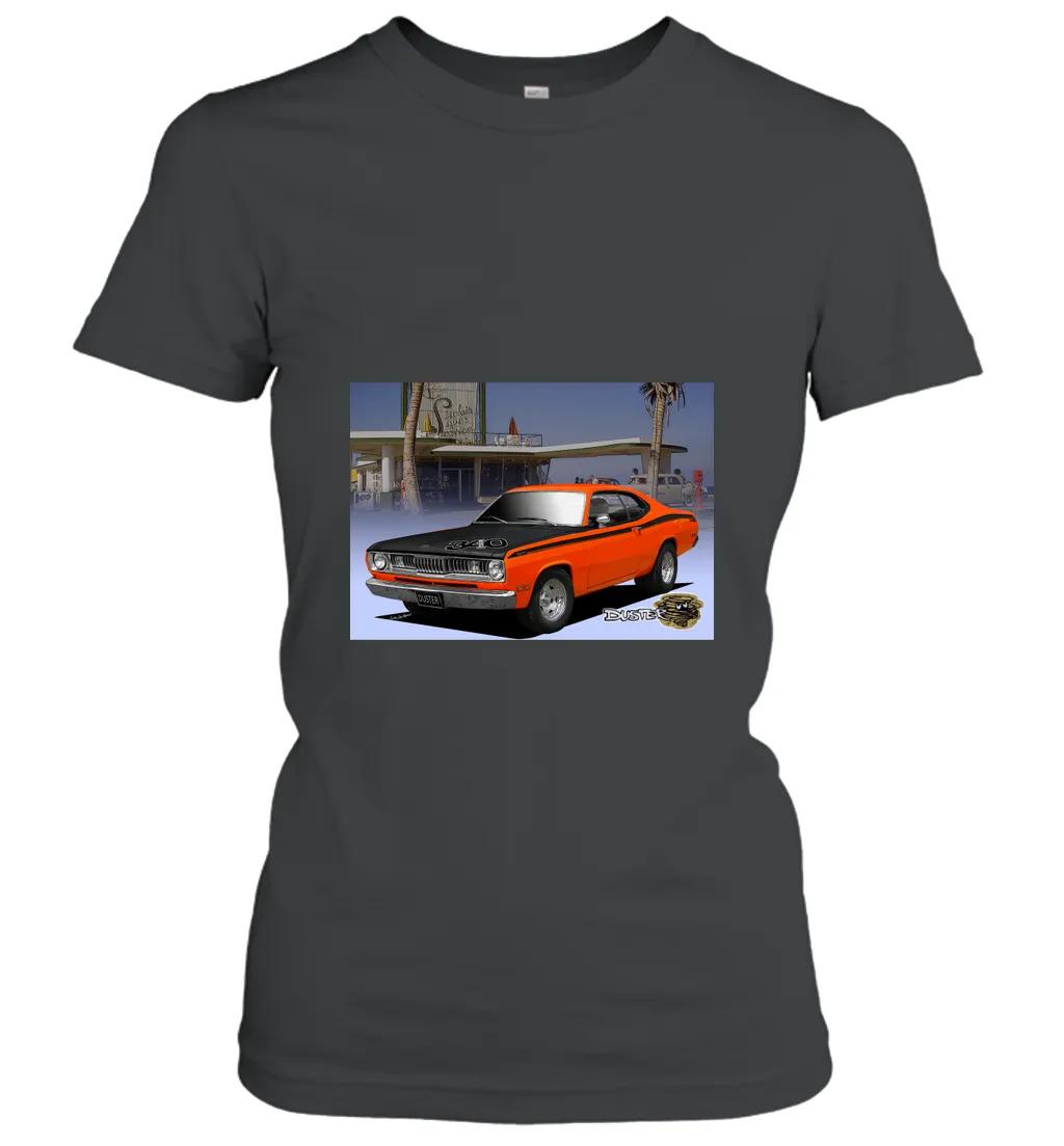 1970 74 Duster Poster Orange 3