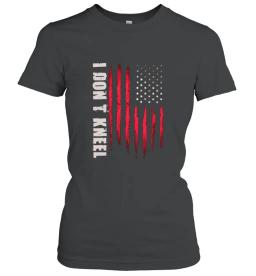 I Dont Kneel American Flag