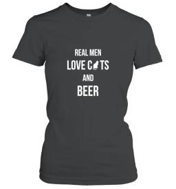 Real Men Love Cats And Beer