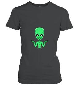A Green Alien In Doubt