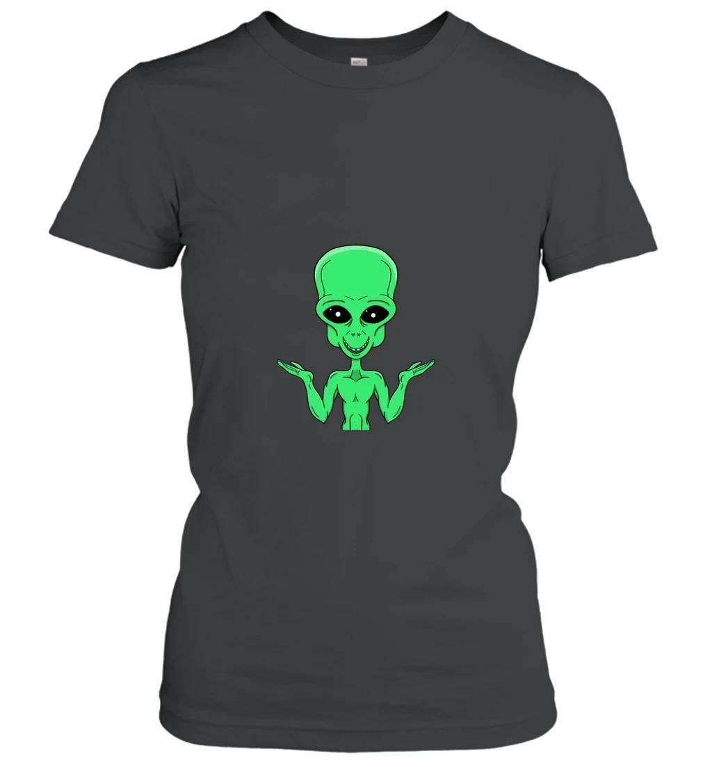 A Green Alien In Doubt