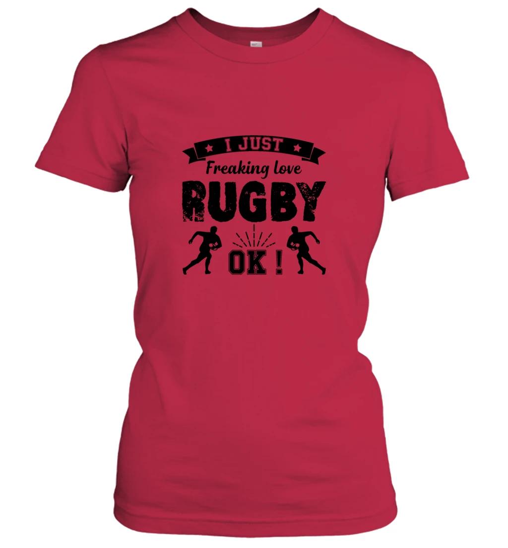 I Just Freaking Love Rugby Shirt