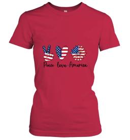 Peace Love America Design