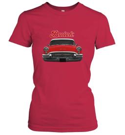 1955 Buick Two Side Red