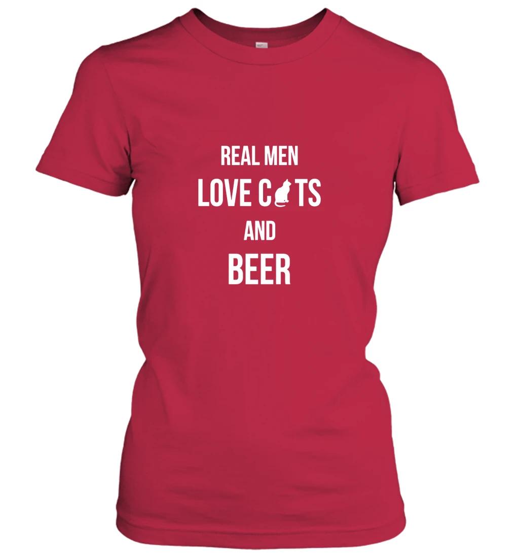Real Men Love Cats And Beer