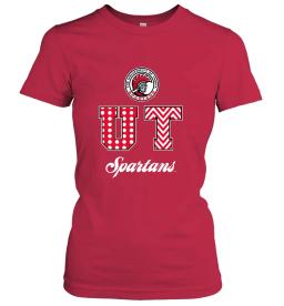 Tampa Spartans Patterned Letters