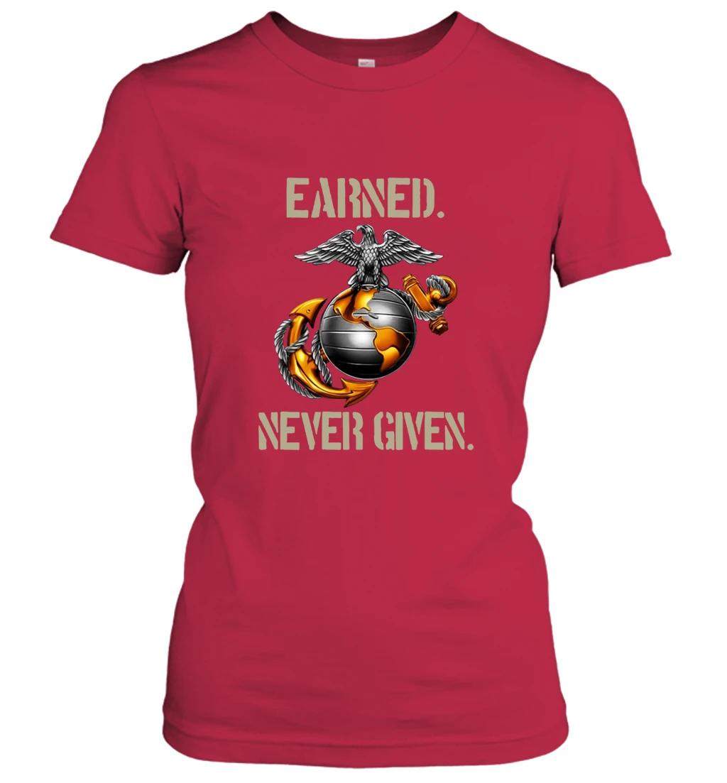 Us Marine Corps Earned Never Given