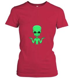 A Green Alien In Doubt
