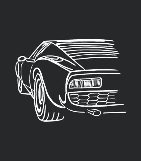 Lambo Miura Art