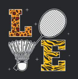 Badminton Lover Love