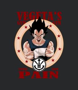Vegetas Gym Power From Pain
